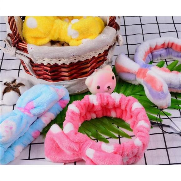 8 Pack Spa Headband for Women Facial Makeup Headband main image 5